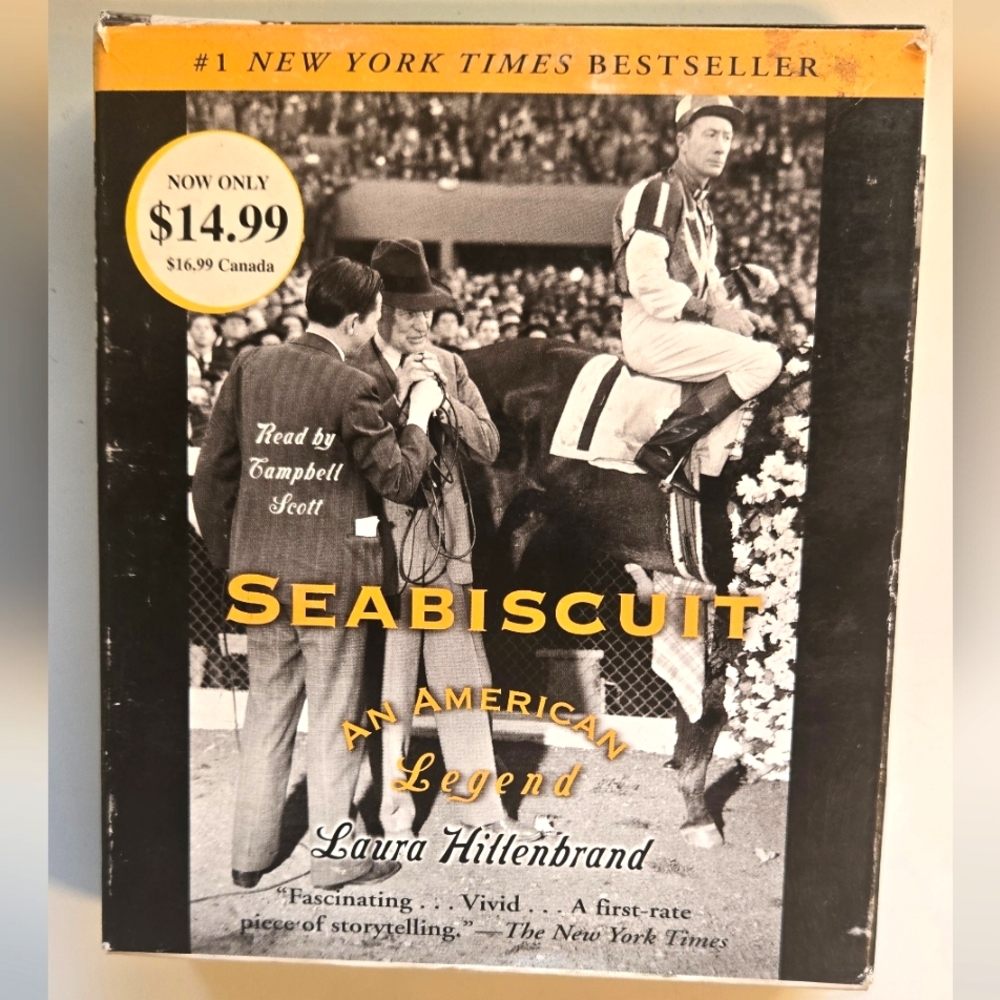 Seabiscuit - An American Legend CD Audiobook - Laura Hittenbrand